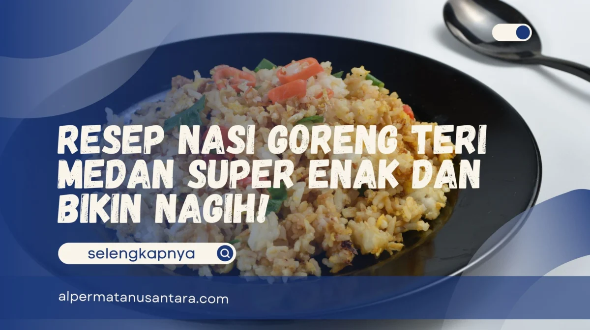 Resep Nasi Goreng Teri Medan