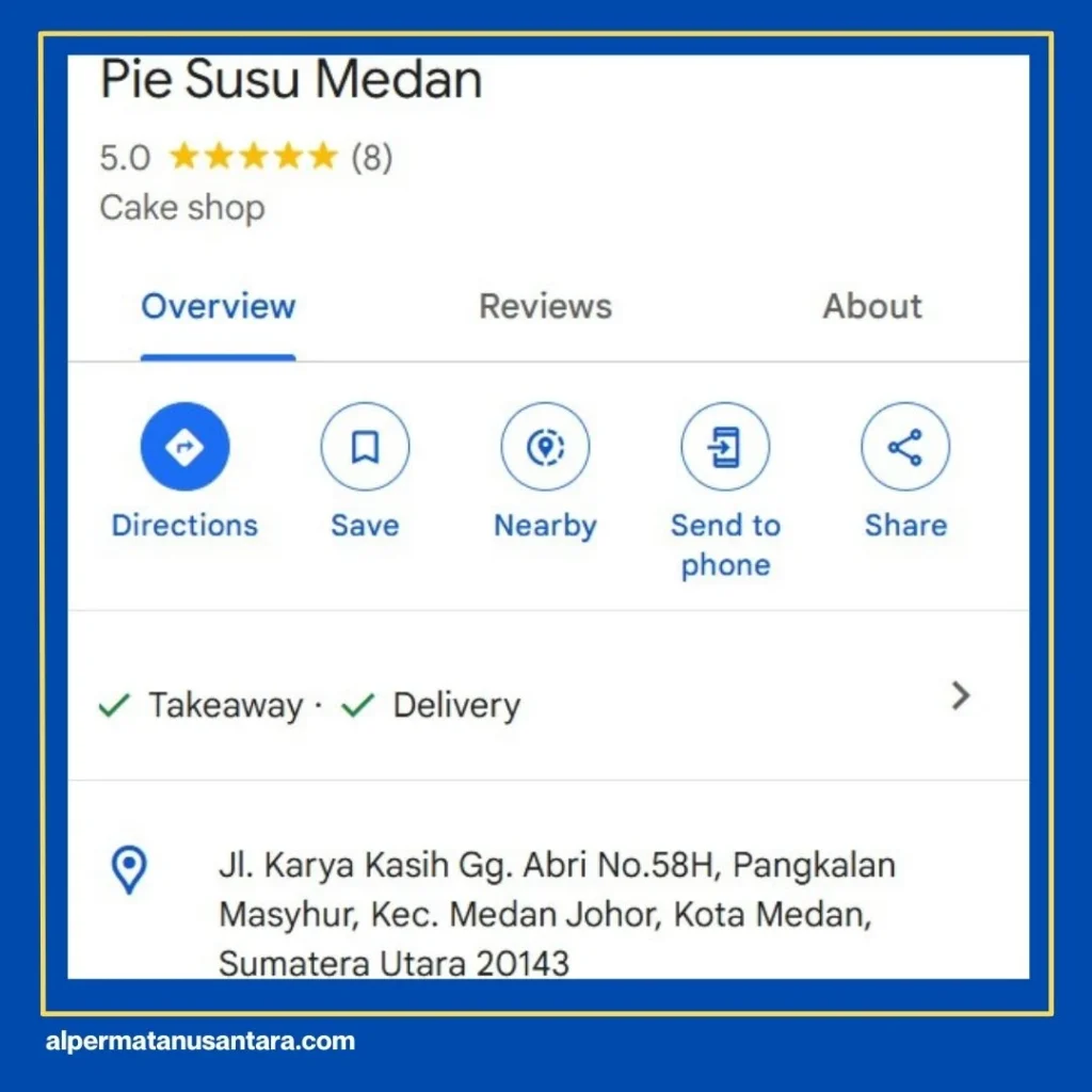 Pie Susu Medan