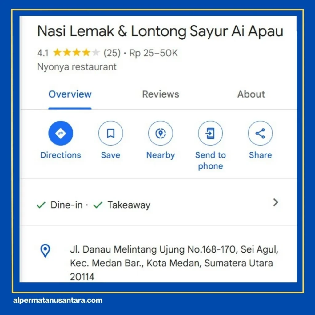 Nasi Lemak Medan