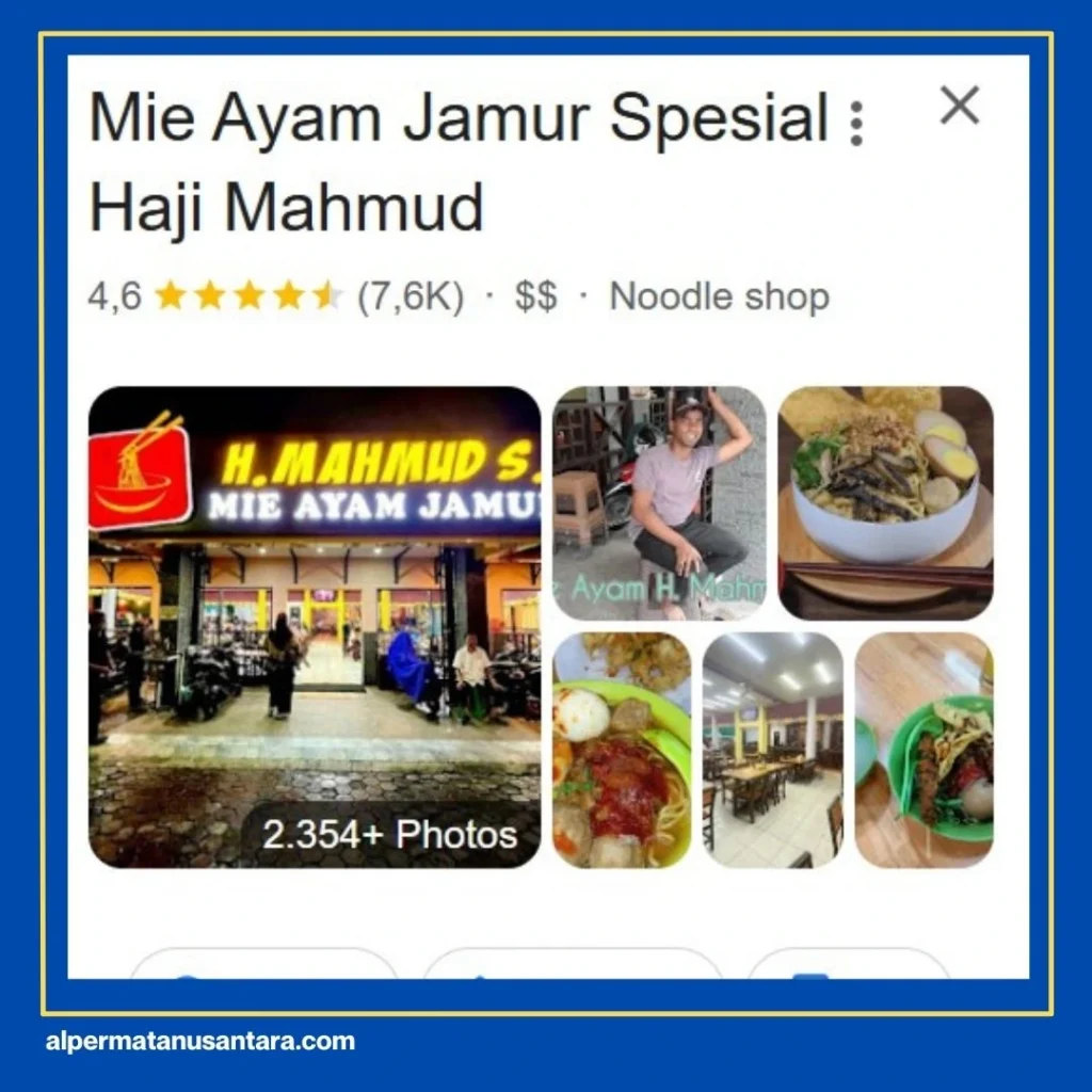Mie Ayam Jamur Medan