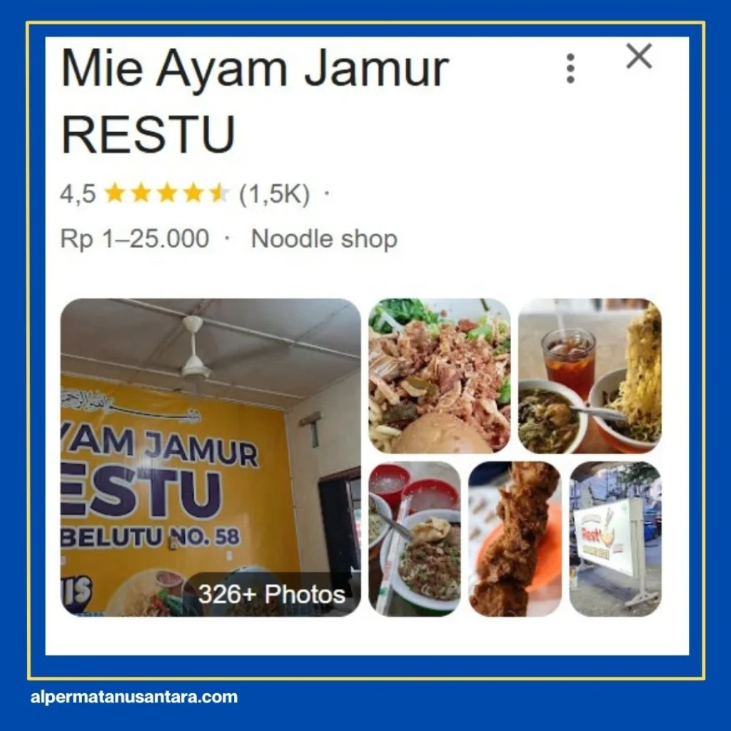 Mie Ayam Jamur Medan