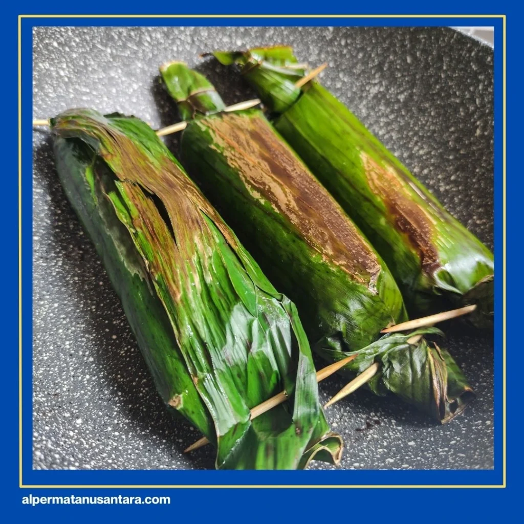 Nasi Bakar Teri Medan